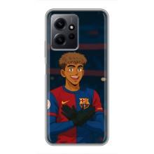 Чехол с футболистом Ламин Ямаль Xiaomi Redmi Note 12 (Футболист Ямал)