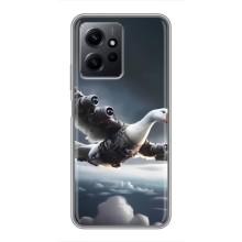 Чехол с мемом Тралалело тралала на Xiaomi Redmi Note 12 (Бомбардини гусини)