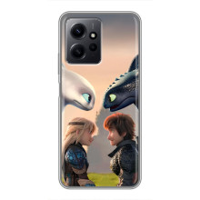 Чехол как приручить дракона на Xiaomi Redmi Note 12 – Гикавка и Астрид