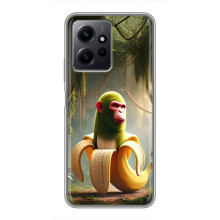 Чехол с мемами тралалело тралала для Xiaomi Redmi Note 12 – Шимпанзини бананини