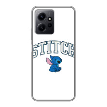 Чехол с принтом Стич на Xiaomi Redmi Note 12 – Стич лого