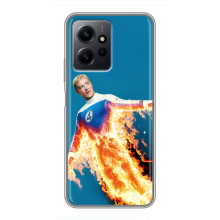 Чехол с принтом Фантастическая четверка для Xiaomi Redmi Note 12 – Человек-Факел