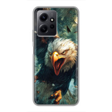 Чехол с картинкой «Хищники» для Xiaomi Redmi Note 12 – Орёл