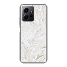 Мраморный чехол на Xiaomi Redmi Note 12 (VPrint) (Белый мрамор)