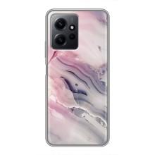 Мраморный чехол на Xiaomi Redmi Note 12 (VPrint) (Пурпурный Мрамор)