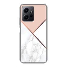 Мраморный чехол на Xiaomi Redmi Note 12 (VPrint) (Тройной мрамор)