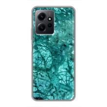 Мраморный чехол на Xiaomi Redmi Note 12 (VPrint) (Зеленый мрамор)
