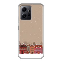 Новогодние, Праздничные Чехлы для Xiaomi Redmi Note 12 - 2024 год (Зимний город)