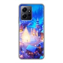 Рождественские Чехлы для Xiaomi Redmi Note 12 (VPrint) (Рождественский город)