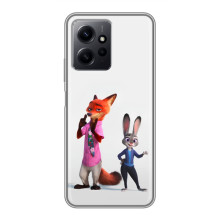 Силіконовий чохол з принтом Зоотрополіс для Xiaomi Redmi Note 12 – Джуді і Нік