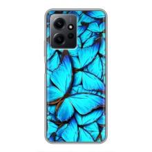 Силіконовий бампер з картинкою звірів для Xiaomi Redmi Note 12 (Крила метеликів)