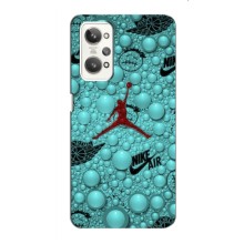 Силиконовый Чехол Nike Air Jordan на Редми Нот 12 – Джордан Найк