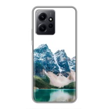 Силиконовый чехол с КАРТИНКАМИ лето для Xiaomi Redmi Note 12 (AlphaPrint) (Гори)