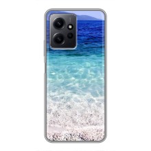 Силиконовый чехол с КАРТИНКАМИ лето для Xiaomi Redmi Note 12 (AlphaPrint) (Море)