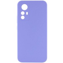 Чохол Silicone Cover Lakshmi Full Camera (AAA) для Xiaomi Redmi Note 12S – Бузковий