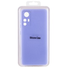 Чехол Silicone Cover Lakshmi Full Camera (A) для Xiaomi Redmi Note 12S – Сиреневый