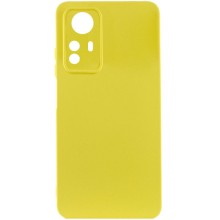 Чехол Silicone Cover Lakshmi Full Camera (A) для Xiaomi Redmi Note 12S (Желтый)