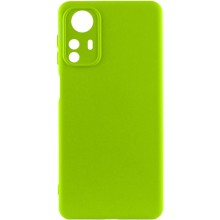 Чехол Silicone Cover Lakshmi Full Camera (A) для Xiaomi Redmi Note 12S (Салатовый)