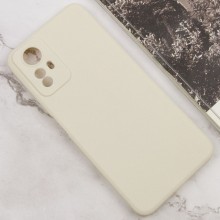 Силиконовый чехол Candy Full Camera для Xiaomi Redmi Note 12S – Бежевый