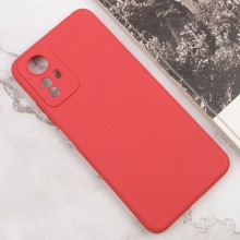 Силиконовый чехол Candy Full Camera для Xiaomi Redmi Note 12S – Красный