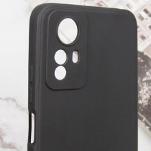 Силиконовый чехол Candy Full Camera для Xiaomi Redmi Note 12S – Черный