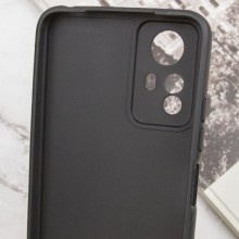 Силиконовый чехол Candy Full Camera для Xiaomi Redmi Note 12S – Черный