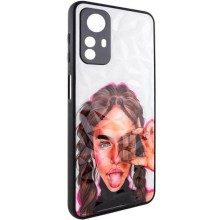 TPU+PC чехол Prisma Ladies для Xiaomi Redmi Note 12S (Chocolate)