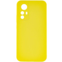 Чехол Silicone Cover Lakshmi Full Camera (AAA) для Xiaomi Redmi Note 12S (Желтый)