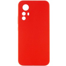 Чехол Silicone Cover Lakshmi Full Camera (AAA) для Xiaomi Redmi Note 12S (Красный)