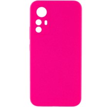 Чехол Silicone Cover Lakshmi Full Camera (AAA) для Xiaomi Redmi Note 12S (Розовый)