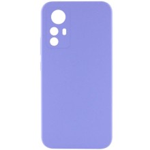 Чехол Silicone Cover Lakshmi Full Camera (AAA) для Xiaomi Redmi Note 12S (Сиреневый)