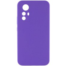 Чехол Silicone Cover Lakshmi Full Camera (AAA) для Xiaomi Redmi Note 12S (Фиолетовый)