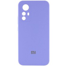 Чехол Silicone Cover Lakshmi Full Camera (AAA) with Logo для Xiaomi Redmi Note 12S (Сиреневый)