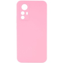 Чехол Silicone Cover Lakshmi Full Camera (AAA) для Xiaomi Redmi Note 12S – Розовый