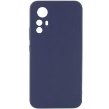Чохол Silicone Cover Lakshmi Full Camera (AAA) для Xiaomi Redmi Note 12S (Темно-синій)