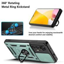 Ударопрочный чехол Camshield Serge Ring для Xiaomi Redmi Note 12S – Зеленый