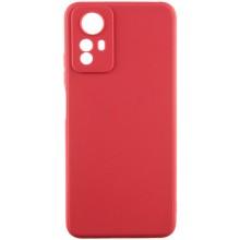 Силіконовий чохол Candy Full Camera для Xiaomi Redmi Note 12S (Червоний)