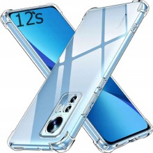 TPU чехол GETMAN Ease logo усиленные углы Full Camera для Xiaomi Redmi Note 12S – Прозрачный