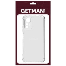 TPU чехол GETMAN Ease logo усиленные углы Full Camera для Xiaomi Redmi Note 12S – Прозрачный
