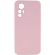 Чехол TPU GETMAN Liquid Silk Full Camera для Xiaomi Redmi Note 12S – Розовый