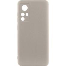 Чохол TPU GETMAN Liquid Silk Full Camera для Xiaomi Redmi Note 12S (Пісочний)