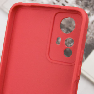 Силіконовий чохол Candy Full Camera для Xiaomi Redmi Note 12S – Червоний
