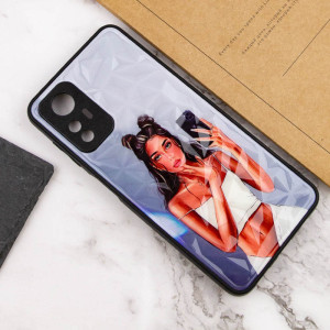 TPU+PC чохол Prisma Ladies для Xiaomi Redmi Note 12S – Black in White