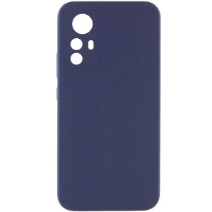 Чохол Silicone Cover Lakshmi Full Camera (AAA) для Xiaomi Redmi Note 12S (Темно-синій)
