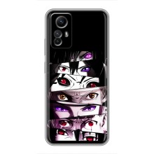 Чехлы Персонажи Аниме Наруто для Xiaomi Redmi Note 12s (AlphaPrint) (Глаза Anime)