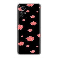 Чехлы Персонажи Аниме Наруто для Xiaomi Redmi Note 12s (AlphaPrint) (Тучки Аниме)