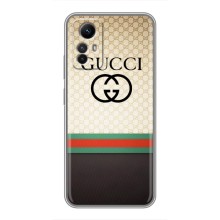 Чехлы ГУЧЧИ для Редми Ноут 12с (AlphaPrint) (GUCCI стиль)