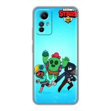 Чехлы Brawl Stars для Xiaomi Redmi Note 12s (AlphaPrint)