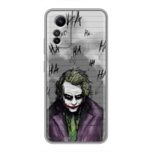 Чехлы с картинкой Джокера на Xiaomi Redmi Note 12s – Joker клоун