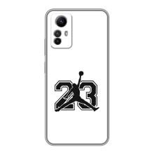 Чехлы для Xiaomi Redmi Note 12s - с картинкой JORDAN (AlphaPrint) (Jordan 23)